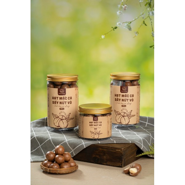 (VIP) Hạt Mắc ca sấy nứt 